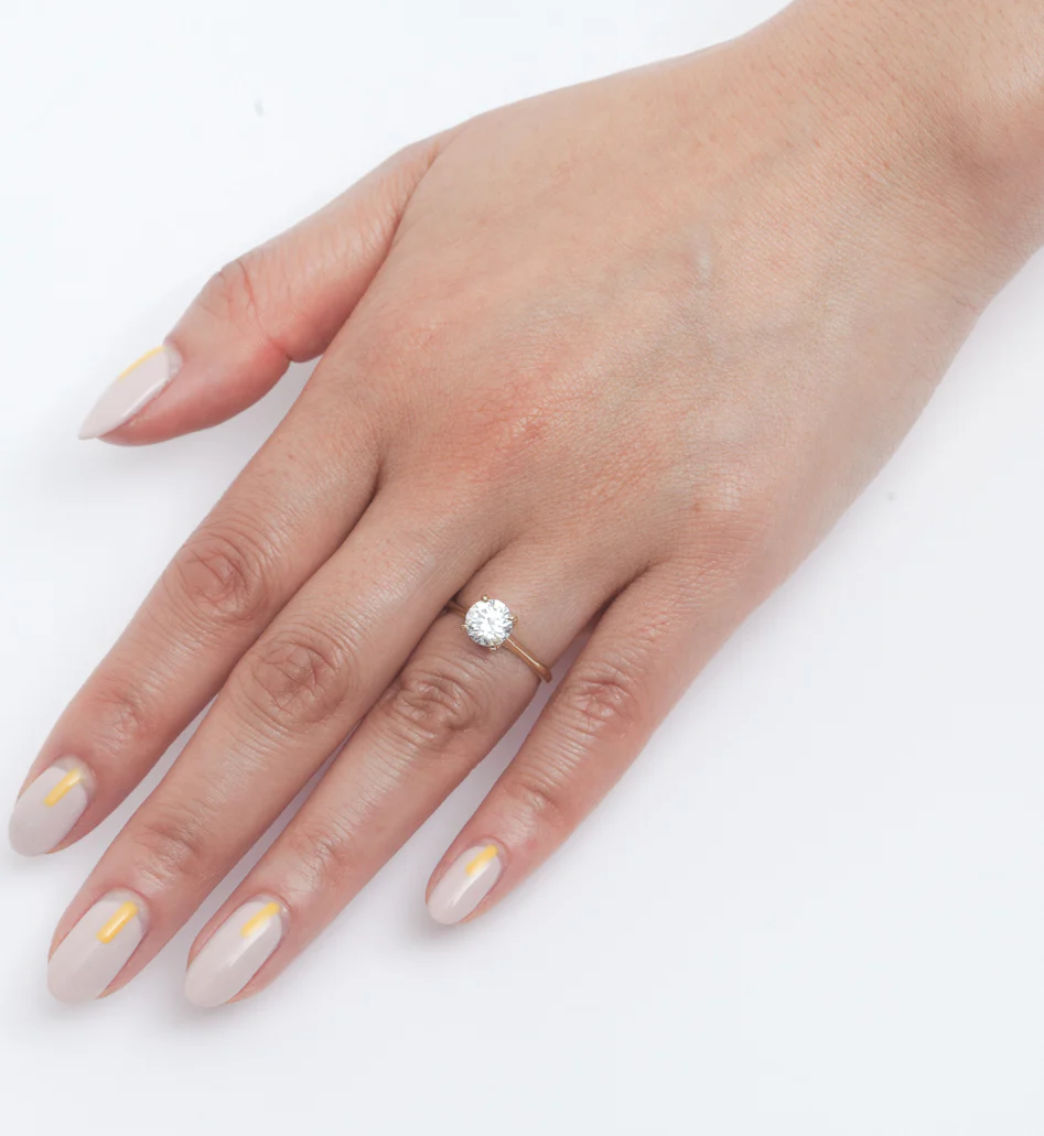 Avens Round Cut Ring - Image 5