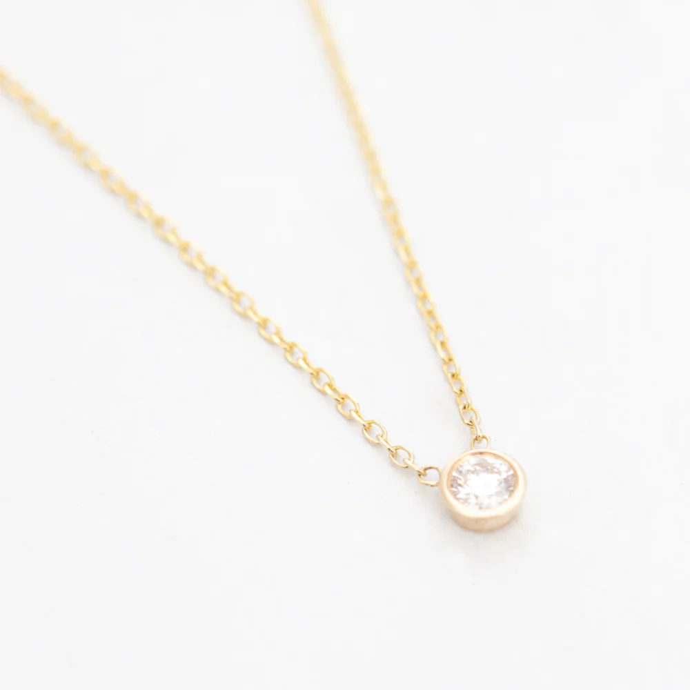 Barely-There Diamond Necklace - Image 3