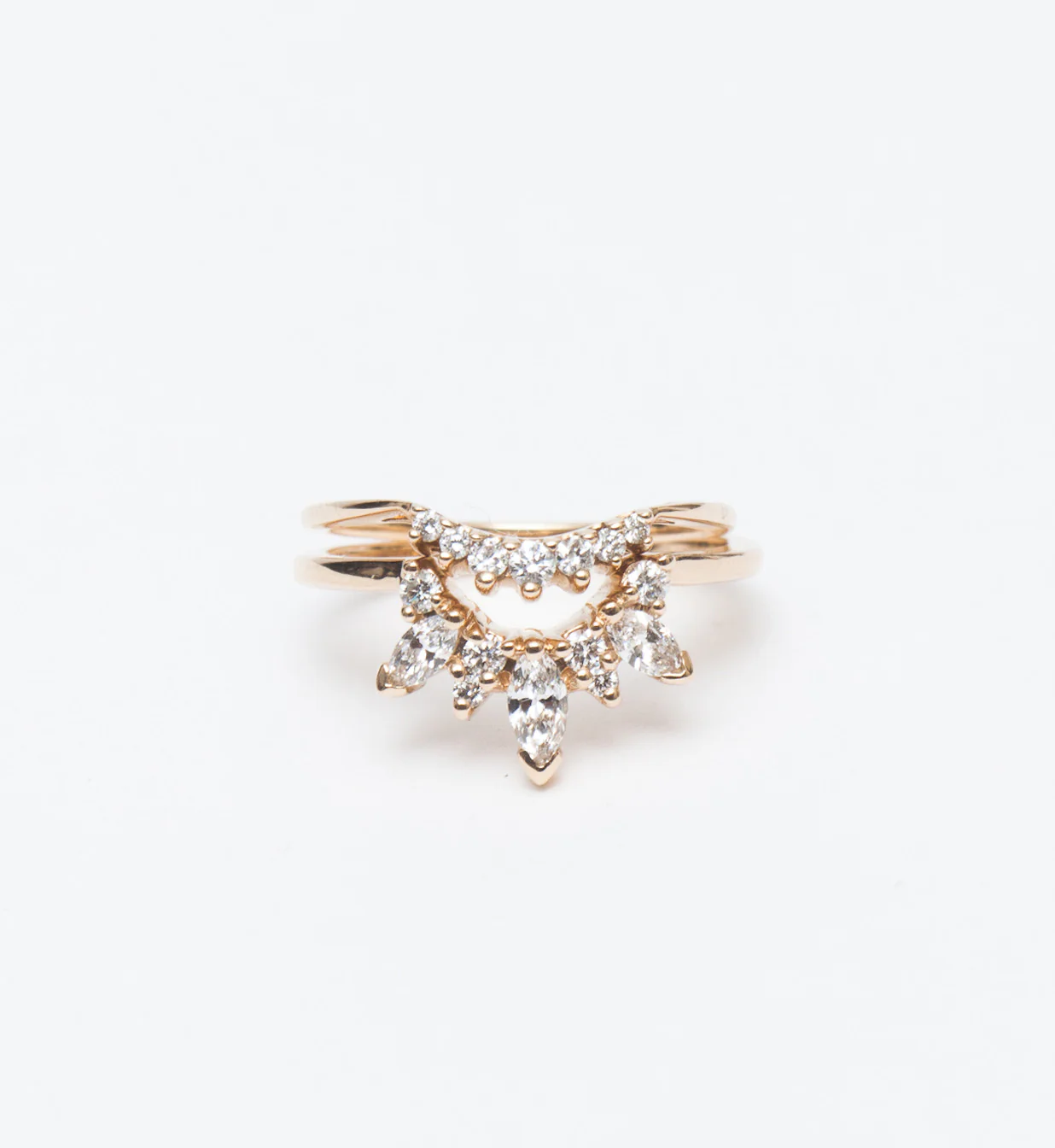 White Diamond Luna Tiara Band - Image 4